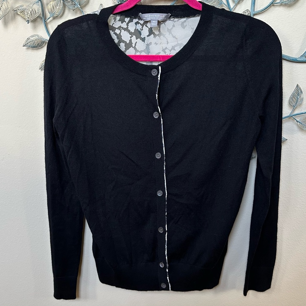 Neiman Marcus Cashmere Collection cardigan XSmall EUC